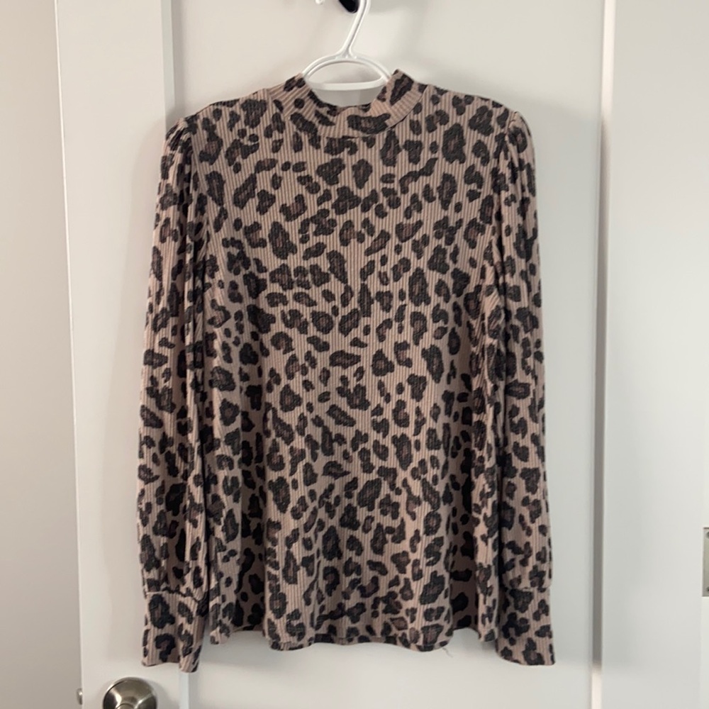 Maurice’s leopard top